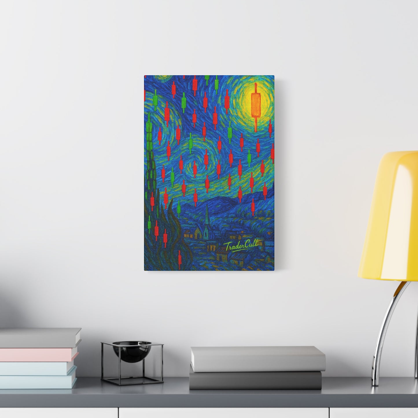 "Traders Night" Canvas Painting