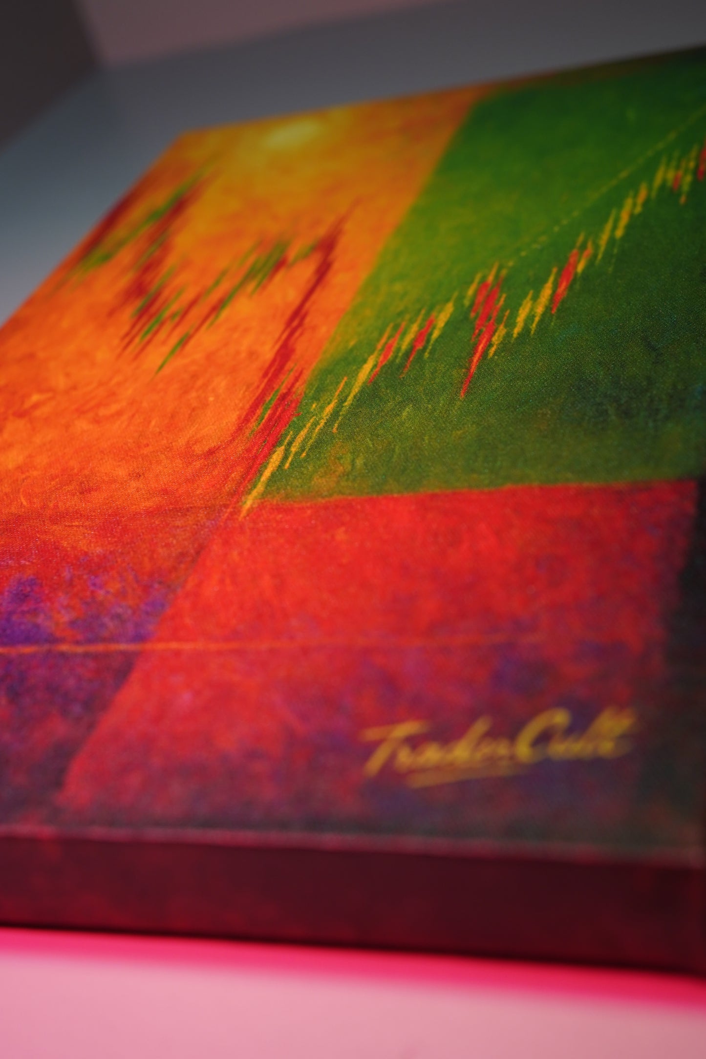 "TP HIT" Canvas Painting
