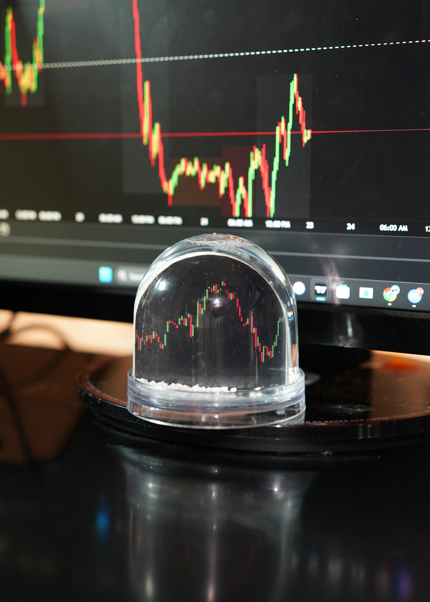 Chart Snow Globe